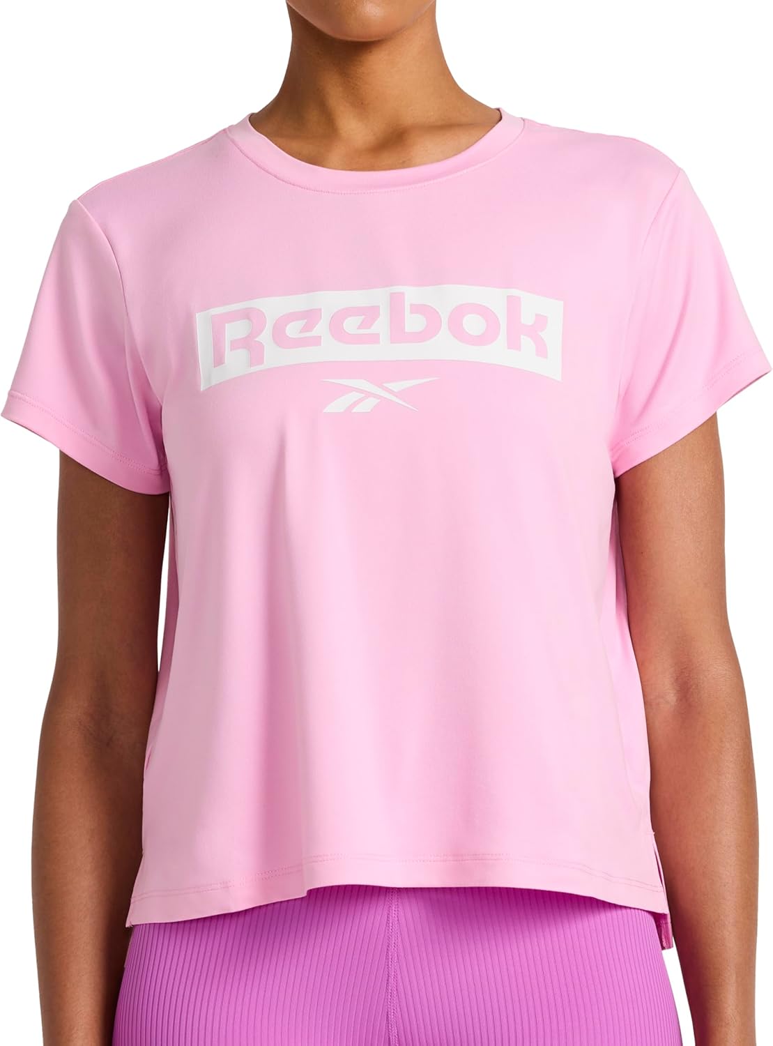 Reebok Womens Graphic Crewneck T-Shirt