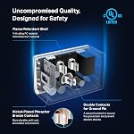 Kasa Smart Plug Mini 15A, Smart Home Wi-Fi Outlet Works with Alexa, Google Home, No Hub Required, UL Certified, 2.4G WiFi Only, 4-Pack(EP10P4), White
