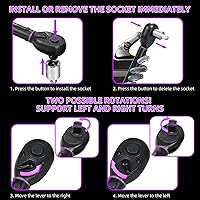 Vista 4 de Kit de llave dinamométrica de 1/2" 10-170FT-LB CALIBRADA (20-240FT-LB)