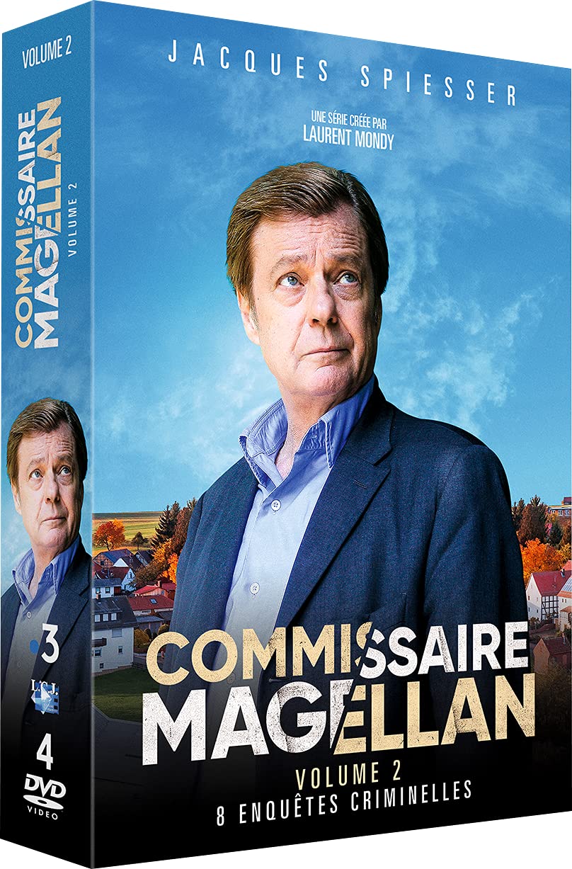 Maratón de suspenso con Commissaire Magellan Volumen 2 en DVD para tardes de misterio