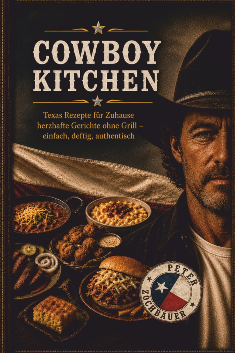 Cowboy Kitchen: Texas Rezepte für Zuhause. Herzhafte Gerichte ohne Grill, einfach, deftig, authentisch.