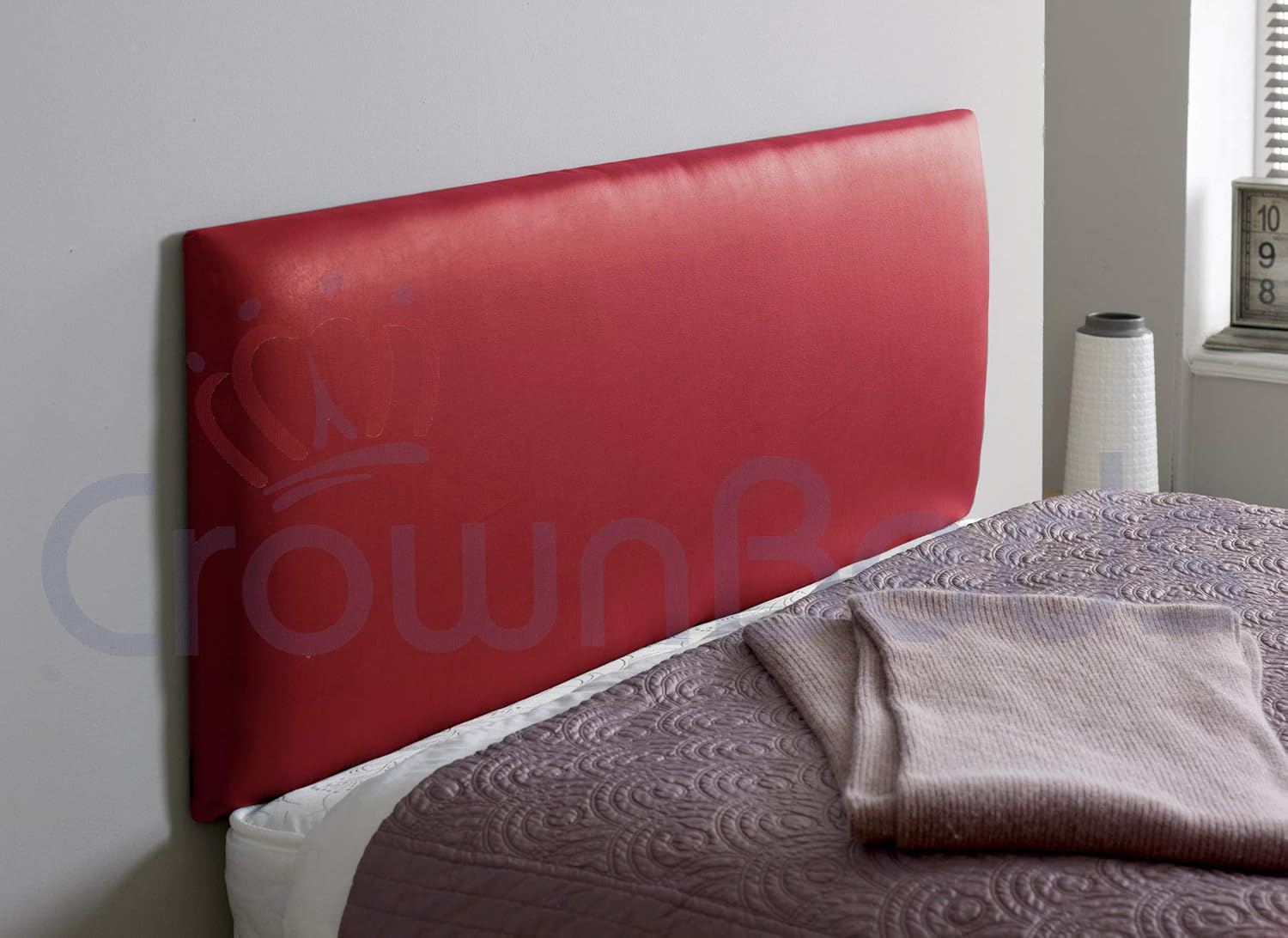 a New Faux Leather Headboard Avalaible In 2FT6,3FT,4FT,4FT6,5FT,6FT