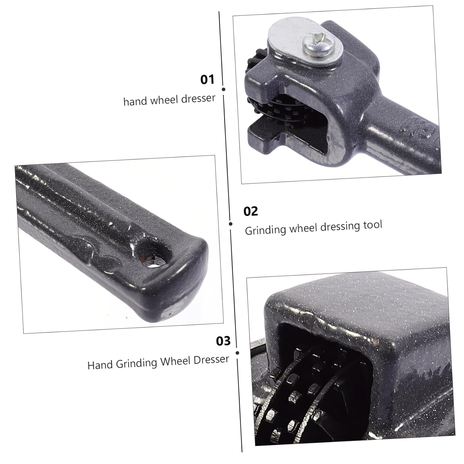 1Pc Handheld Grinding Trimmer Tool Wheel Dresser for Home Use Lightweight and Heat Design Grinding Wheel Dresser for Precision Control and Stability