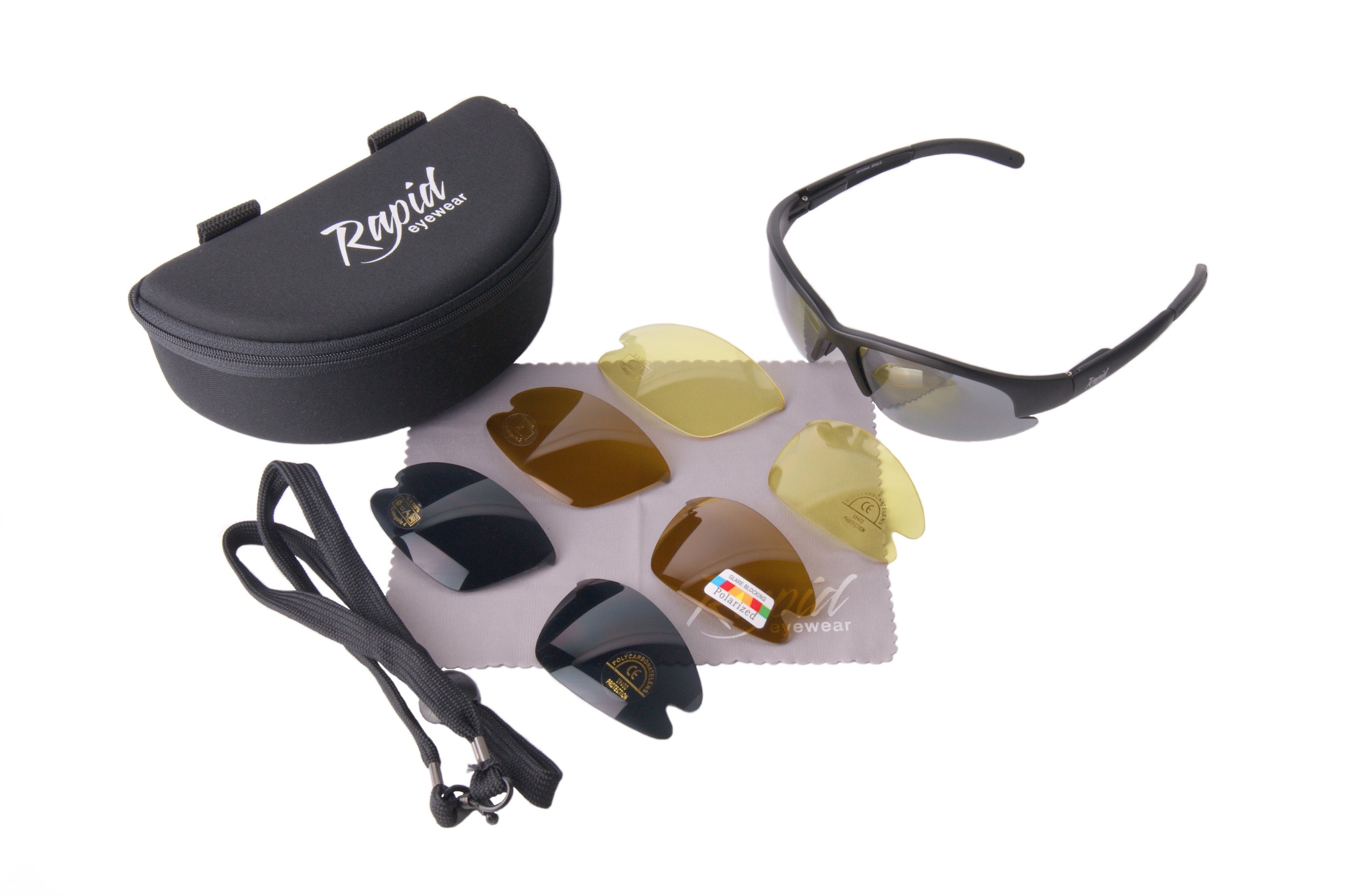 Brille: 'Nimbus' Sportbrille mit Polarisiert Wechselgläser für Damen und Herren. Die Original RC Modelglasses