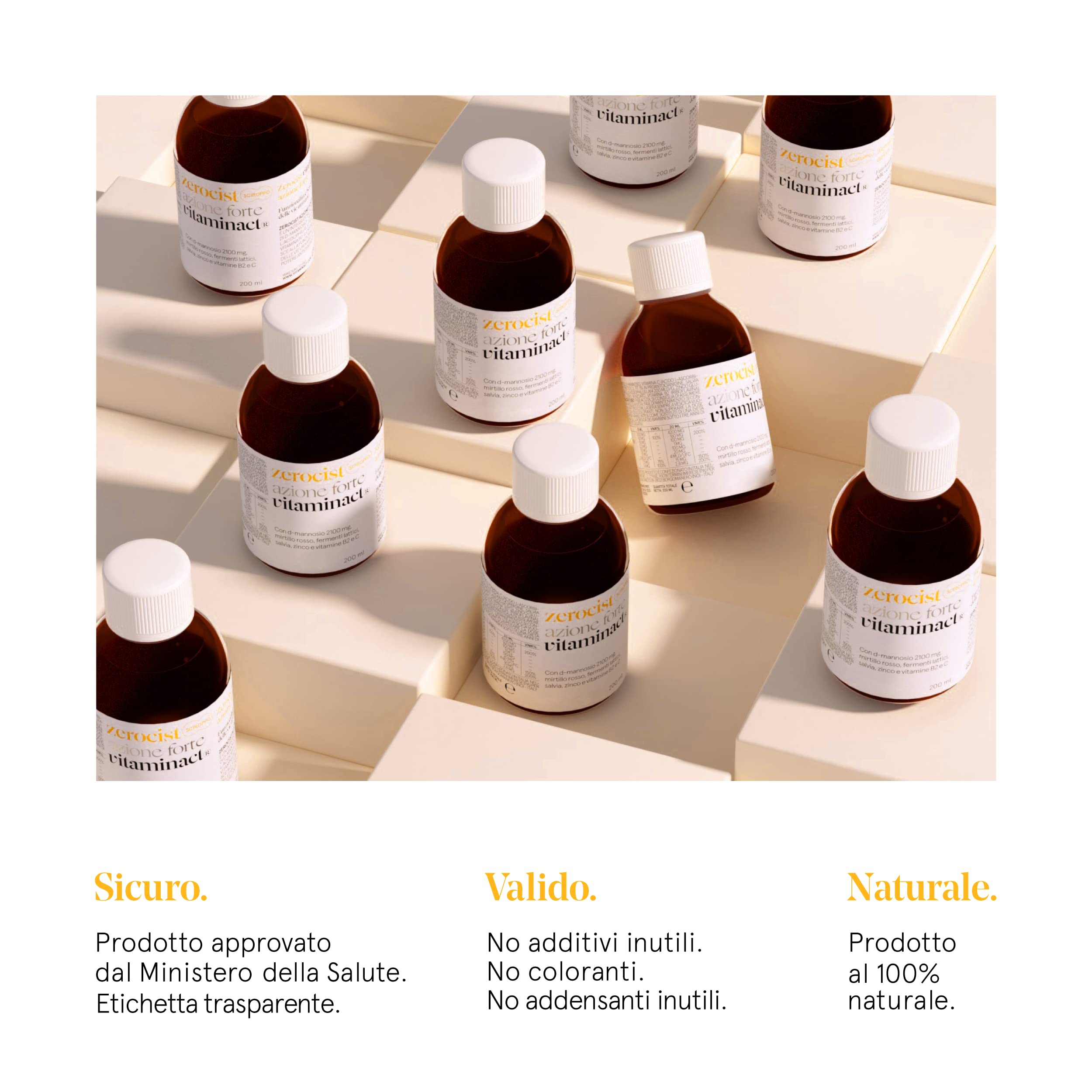 Cistite Cronica - d mannosio Puro - mirtillo rosso- Lactobacillus- per Infezioni Vie Urinarie, Dolori, Candida. con Salvia, Vitamine C, B2 e Zinco