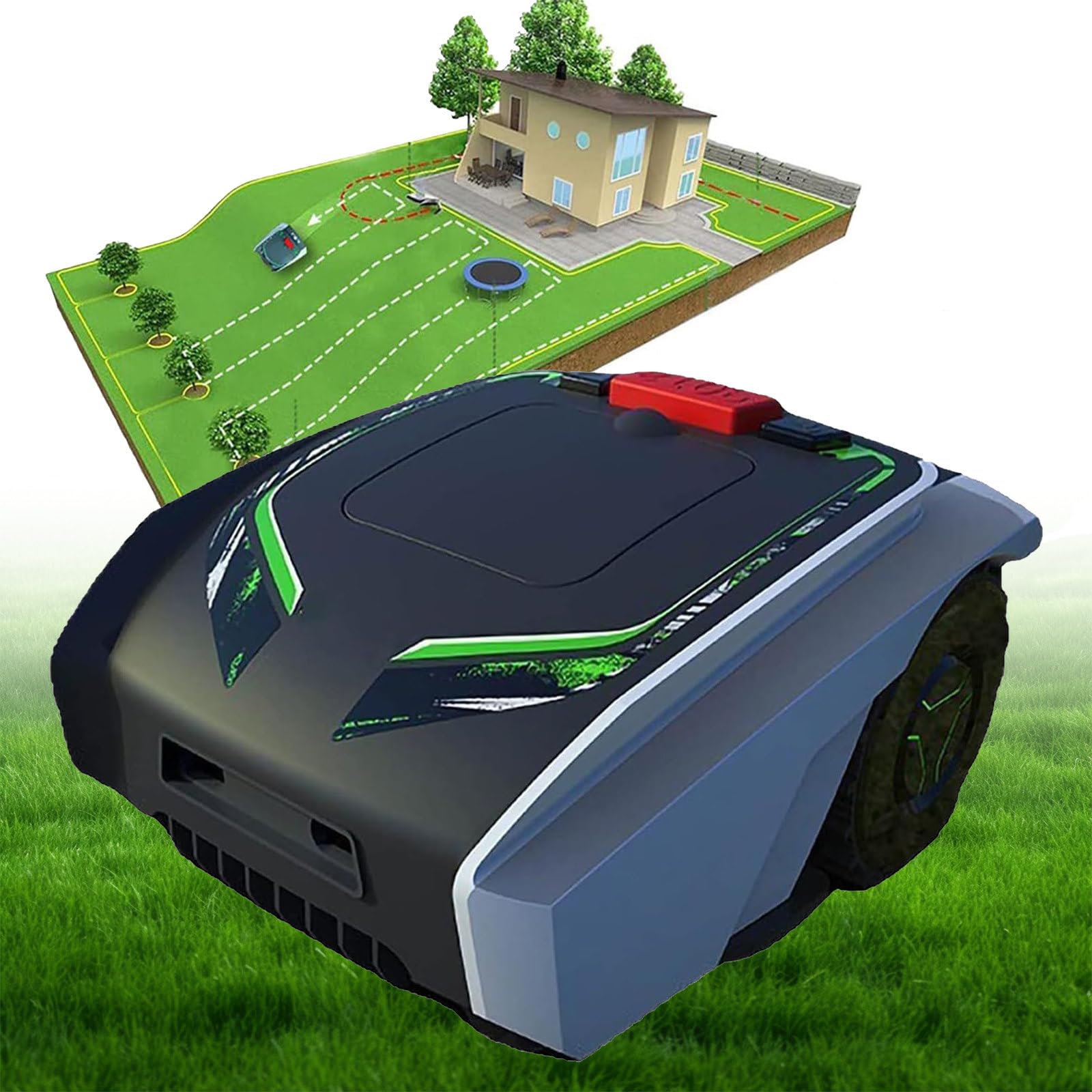 Amazon.com: JJENXYYDS Automatic Lawnmower APP Control