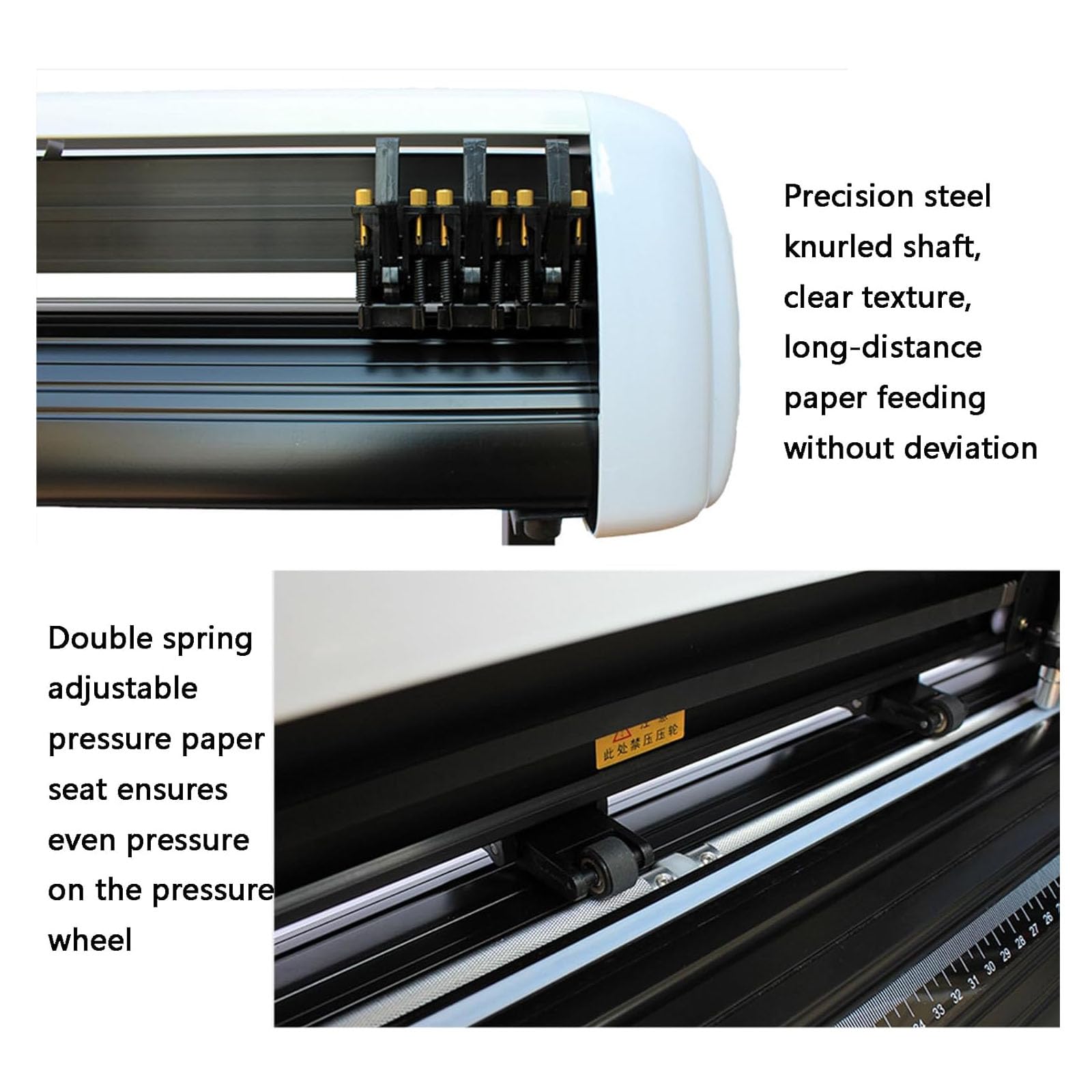 Macchina per taglierina per vinile, 80 cm, velocità di taglio 0-800 mm/s, precisione 0,05 mm, controlli digitali, stampante plotter per adesivi per artigianato e creazione di cartelli