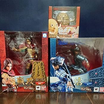 Amazon | キングダム フィギュア セット 贏政 信 河了貂