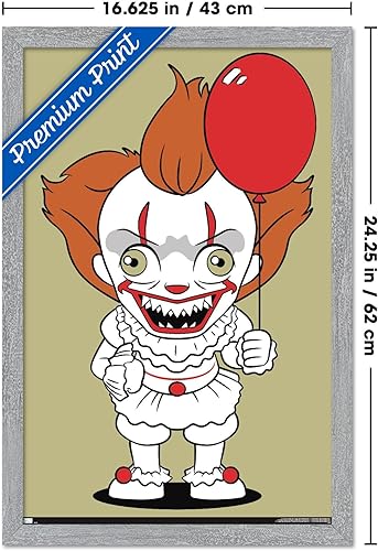 Vista 87 de Trends International Cartel de pared IT - Come Home Versión con marco negro