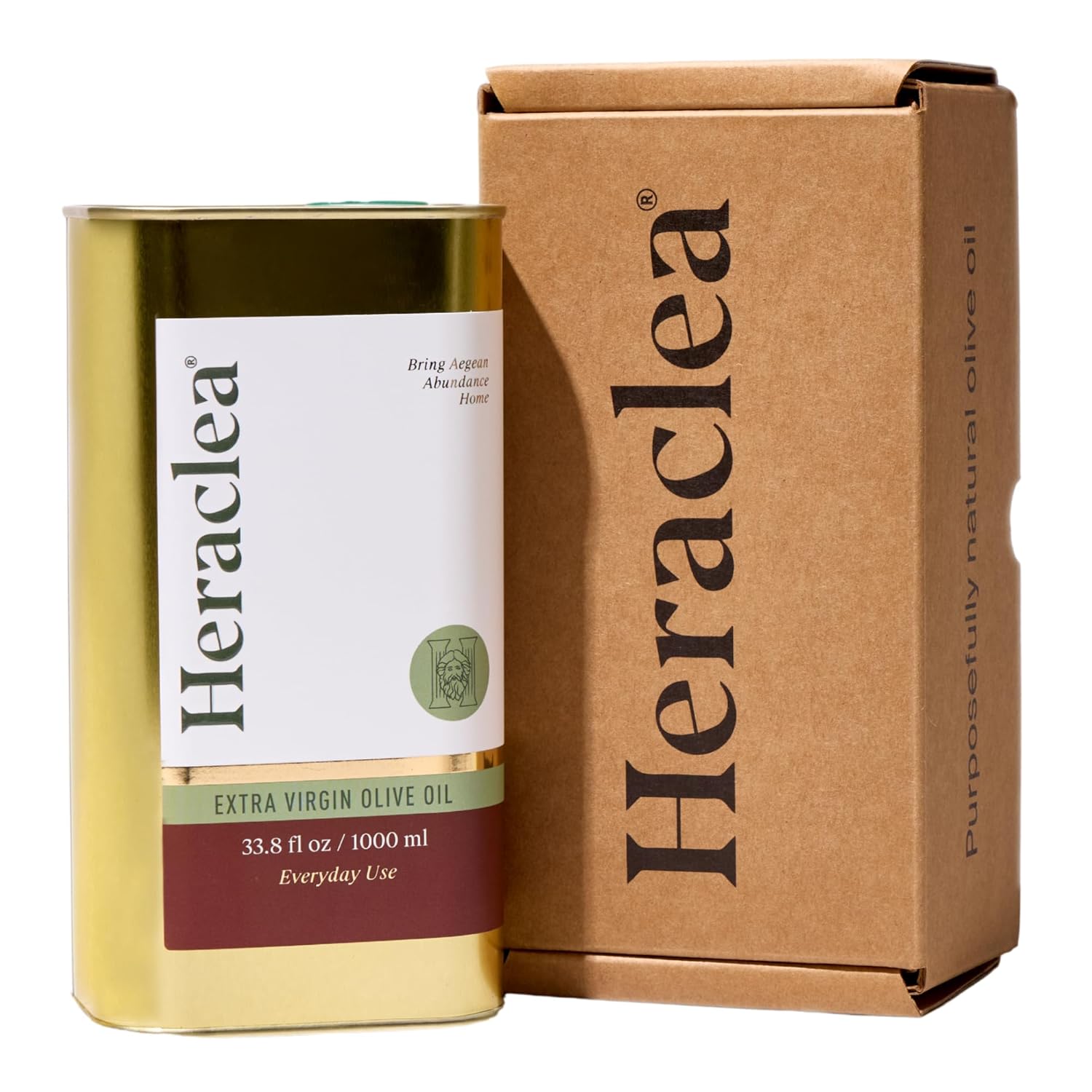 Heraclea - Everything Oil - Extra Virgin Olive Oil - Organic Olive Oil - Extra Virgin - Cold Pressed - Polyphenol Rich EVOO - 33.8oz Bottle