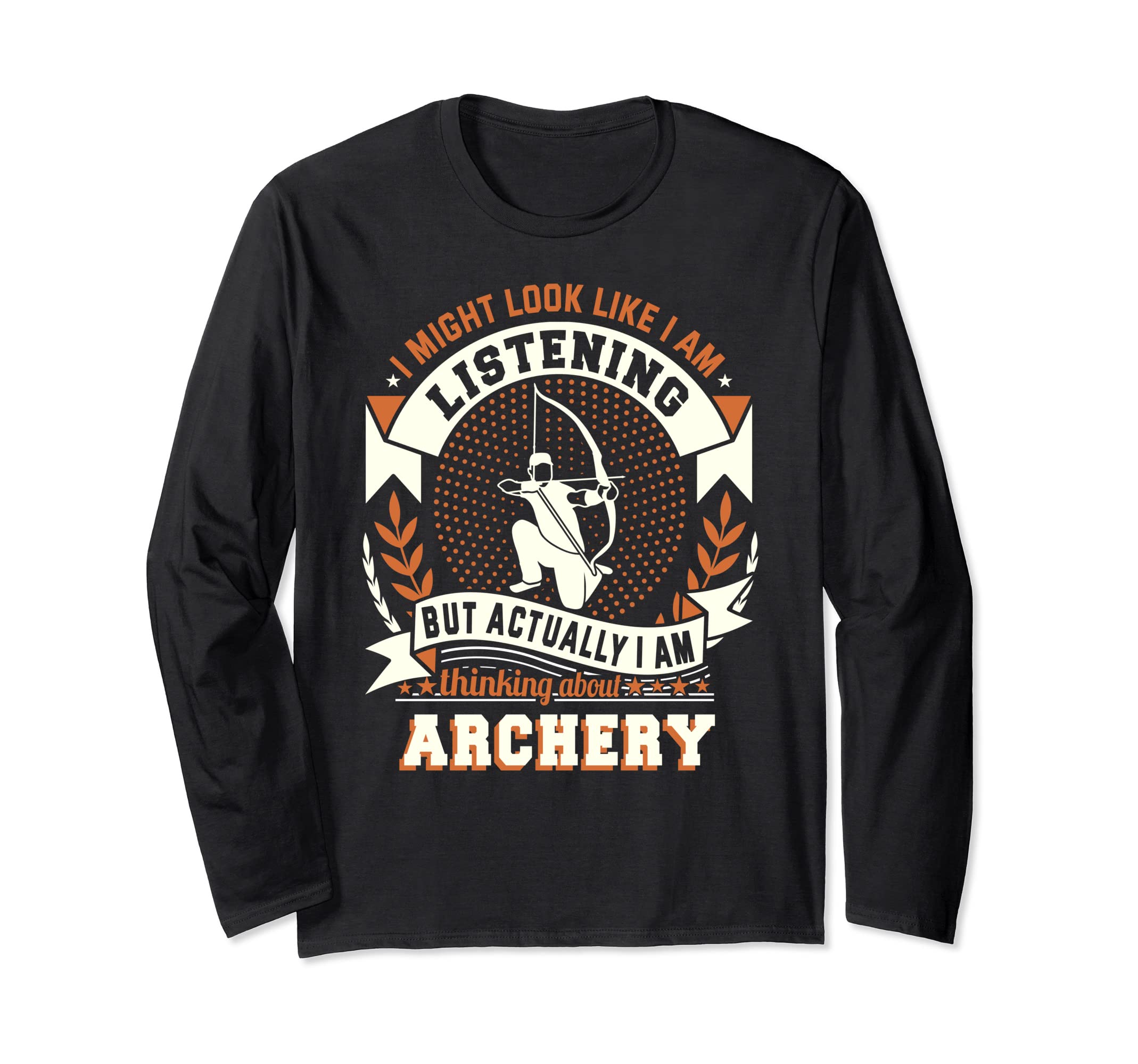 Best Archery Bowlife Bowman Archer Shooting Sport Long Sleeve T-Shirt
