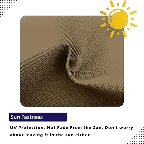 Miniatura 3 de idee-home Almohadas para exteriores con rellenos incluidos, juego de 2 almohadas lumbares impermeables para patio exterior, 12 x 20 pulgadas