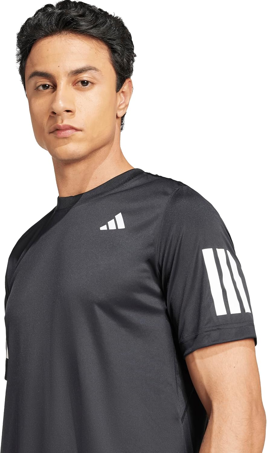 Adidas Mens Club Tennis Climacool 3-Stripes T-Shirt - Image 4