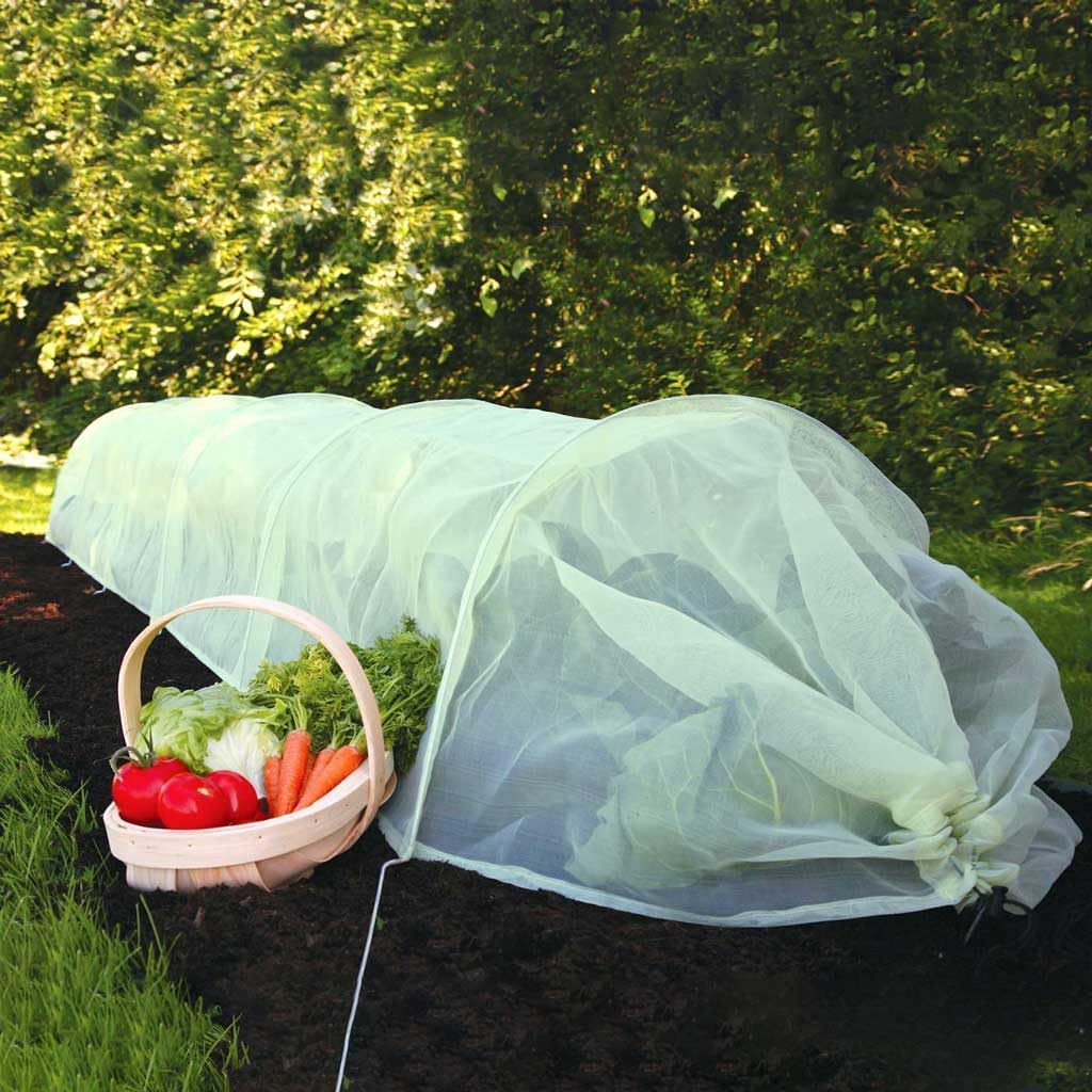 Tierra Garden Haxnicks Easy Micromesh Tunnel, Protect Your Garden & Extend Gardening Season (Giant)