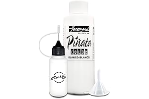 Jacquard Pinata White Alcohol Ink for Lasting Vibrant Art Creation on Non-Porous Surfaces