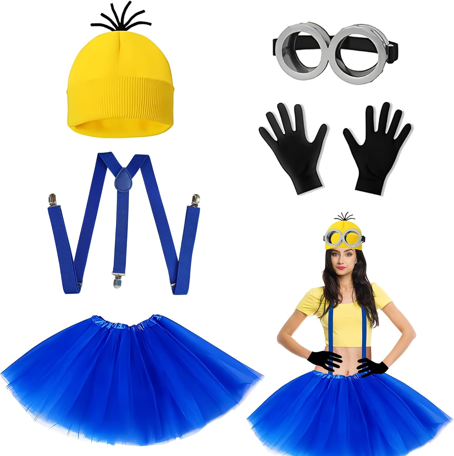 6 pcs halloween costume