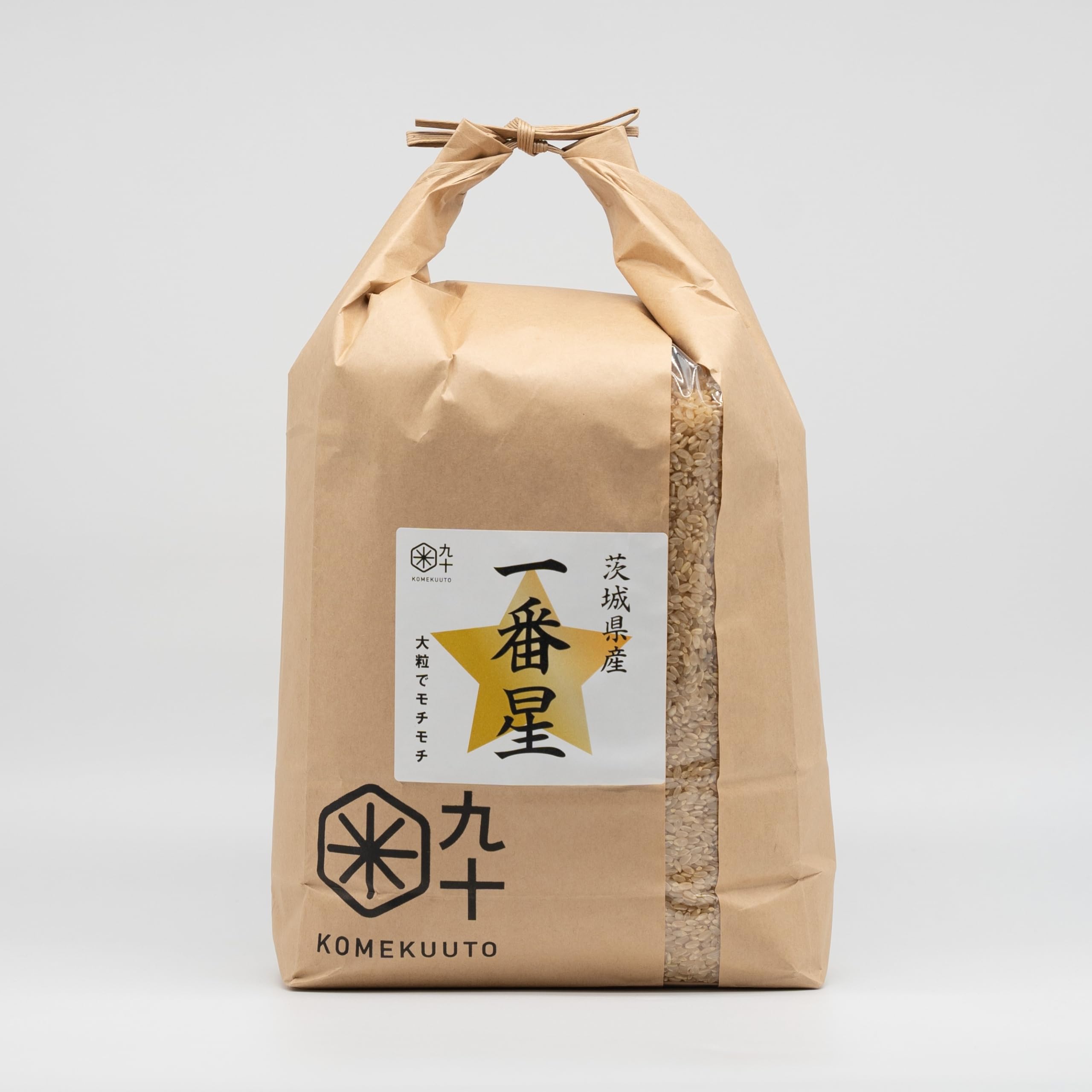 Amazon.co.jp: 令和6年茨城県産一番星 (無洗米4.5kg)【五つ星お