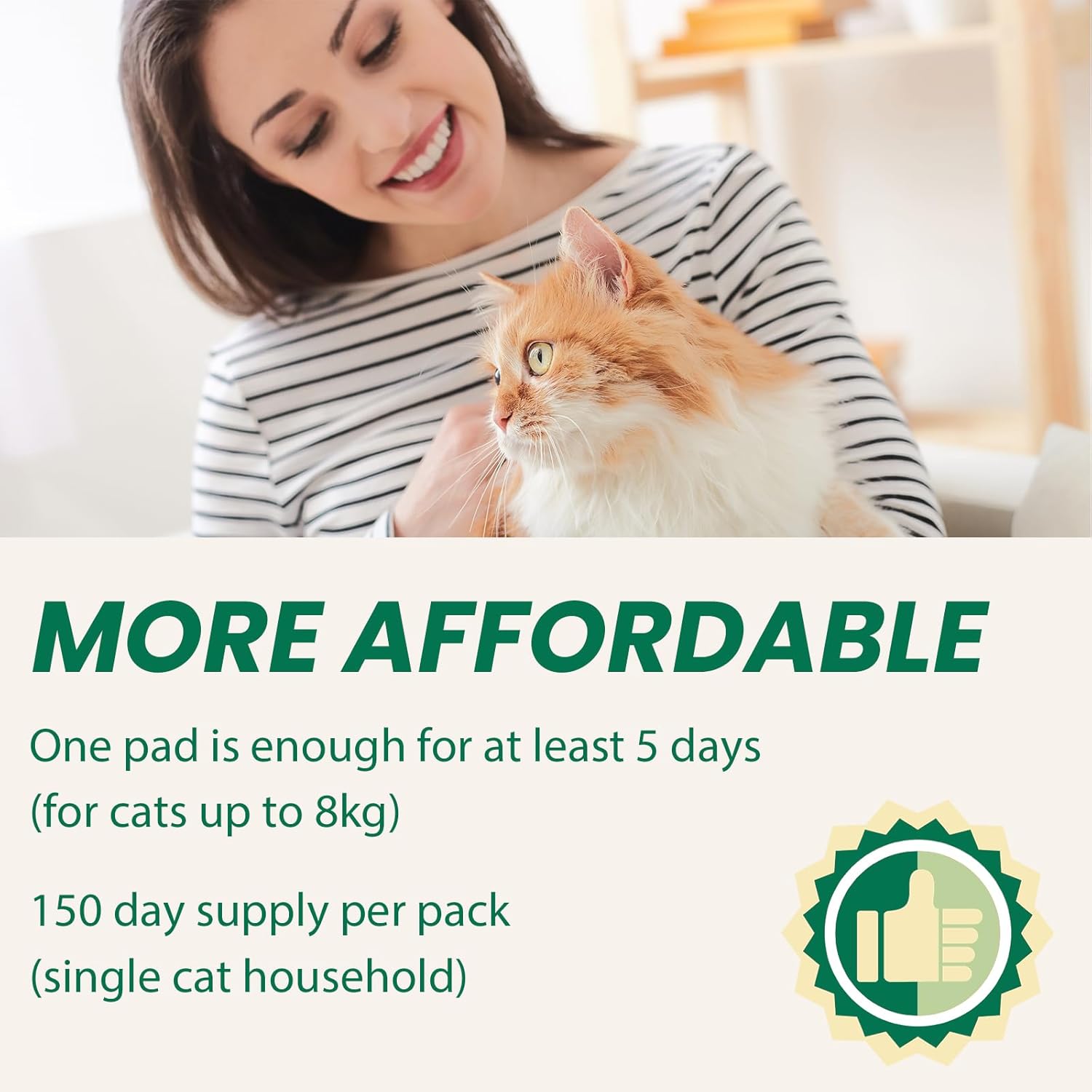 Multi-Cat Litter Pads, 30 Ct, Odor Control, Thiened Leak-Proof