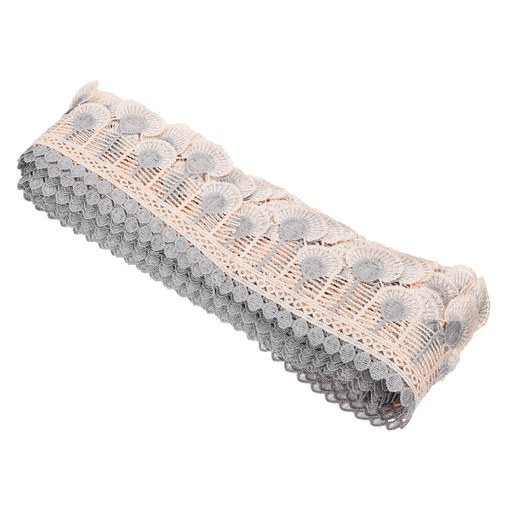 Tofficu Nastro Decorativo in Tulle per Tende e Vestiti Materiale per Cucire Fai da Te Facile da Tagliare e Non Si Apre per Abiti da Sposa Tende Costumi Cosplay e Accessori per Capelli