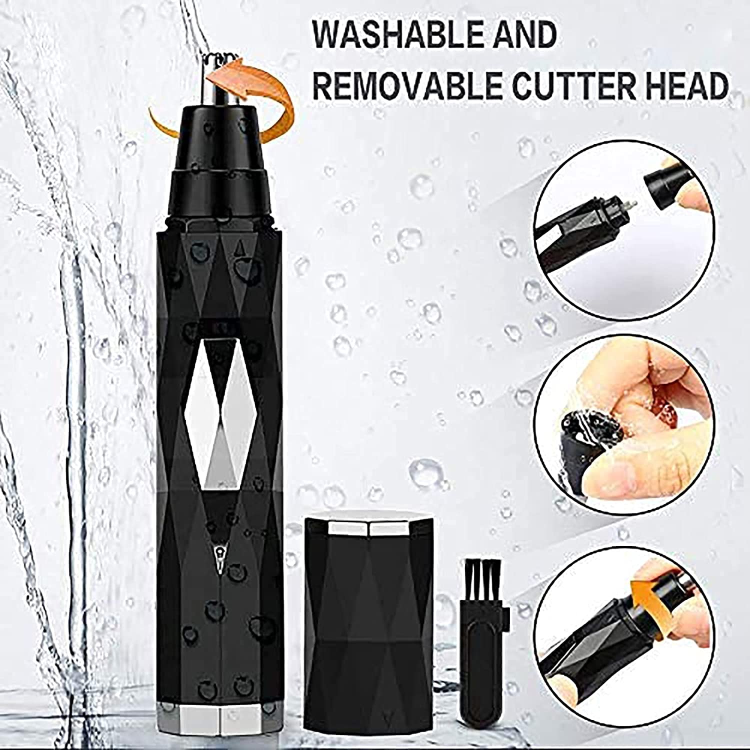 Rifinitore for Naso e Orecchie – Rifinitore Professionale indolore for Uomini e Donne,Trimmer per peli del Naso