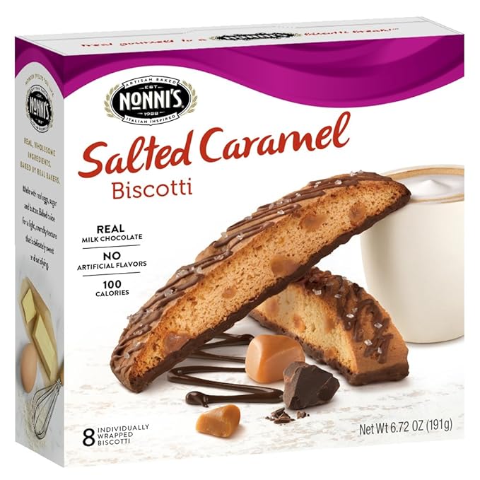 Nonni's Biscotti Salted Caramel, 24 Unidades (Pack de 3) miniatura 2