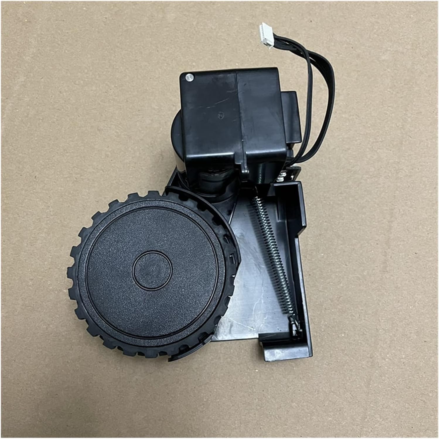 Robot Vacuum Cleaner Wheel Assembly Compatible for Lenovo LR1 CC1 T1s Pro Robotic Vacuum Cleaner Parts Wheel Motor Replacement Accessories (Color : L and R Wheel)