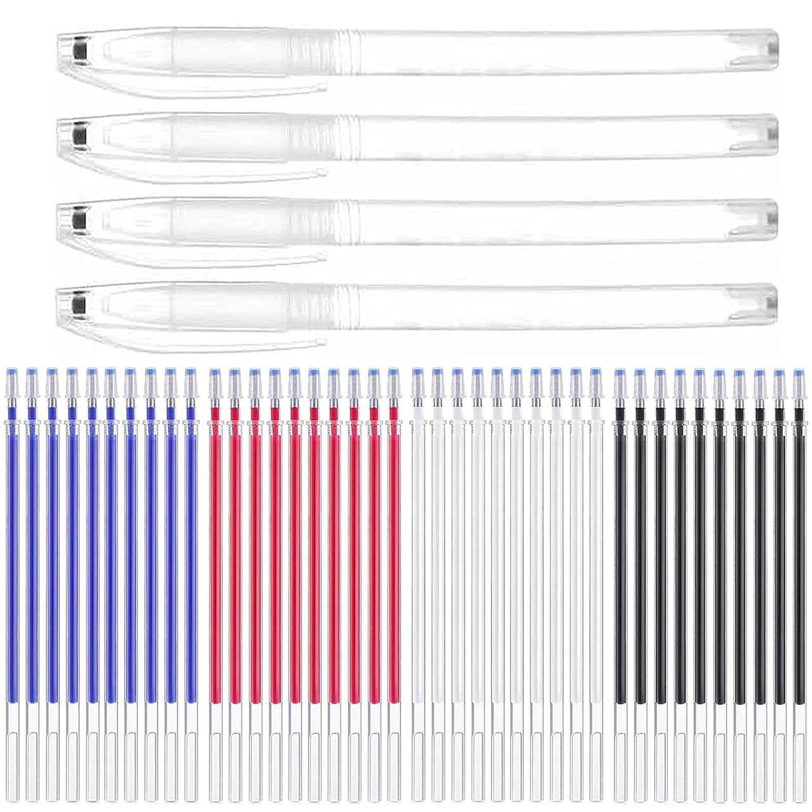 Amazon | 44本チャコペン混合4色チャコペーパー 熱で消える 裁縫道具