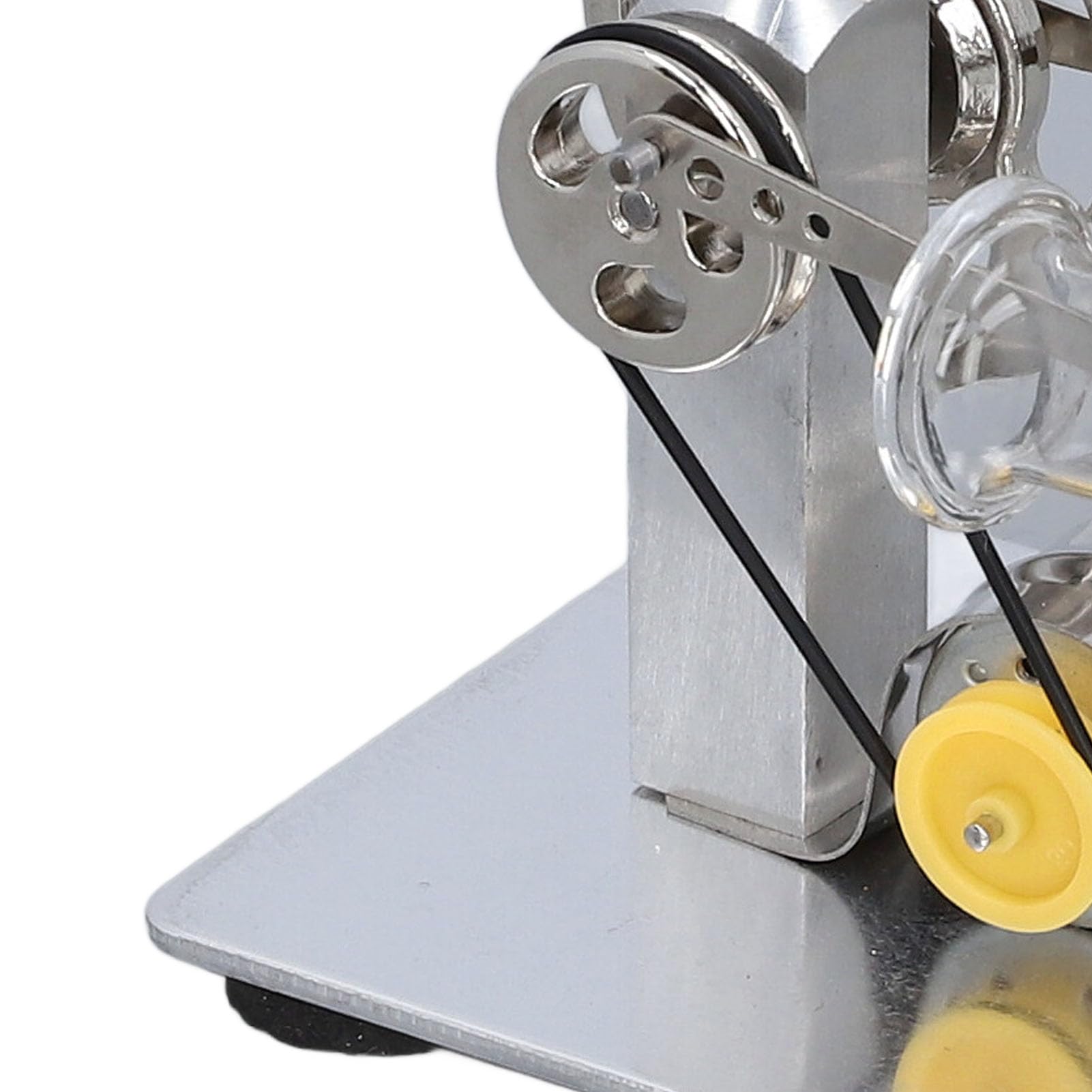 Modelo de Motor Stirling Generador de Electricidad LED Educativo para Amantes de la Ciencia Material de Aleación