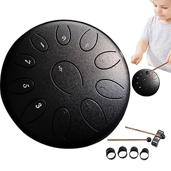 スチールタンドラム✨30cmDキー15音✨パンドラム✨ハンドドラム✨紺色 スチールタンドラム✨30cmDキー15音✨パンドラム✨ハンドドラム