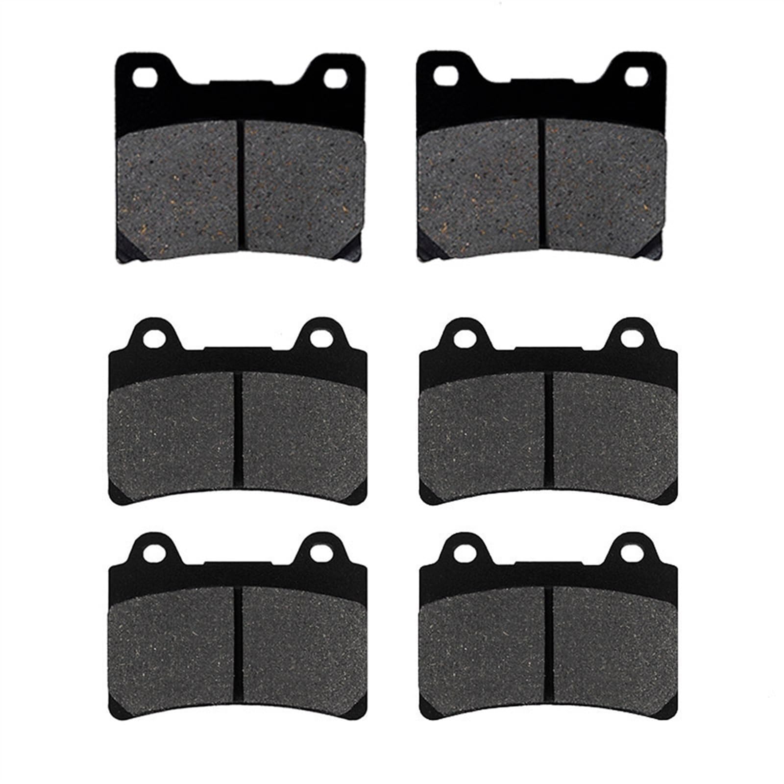 Pastillas de freno de motocicleta Pastillas de freno delanteras y traseras para motocicleta para YAMAHA FZR 750 para Genesis 1987 1988 TDM850 1992 1993(Front and Rear)