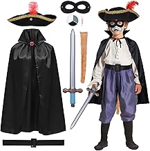 iZoeL Rat Costume for Boys Girls Rat World Book Day Costumes for Kids 2026 - Hero Main Character WBD Fancy Dress for Childrens Robber Pirate Carnival Cos Party