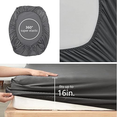 Miniatura 5 de ROWADALO DJT5002Twin - Juego de ropa de cama de 5 piezas para niños y niños, juego de edredón de videojuegos en una bolsa, completo con juego de