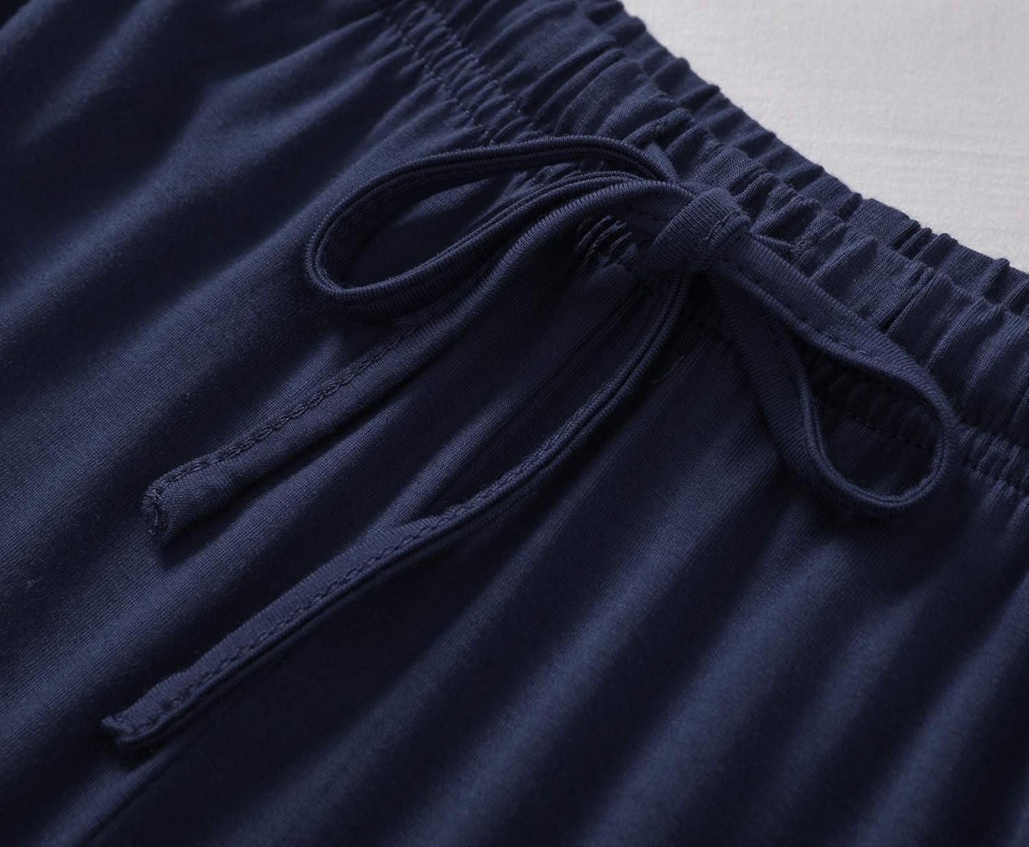 Latuza Women's Pleated Loungewear Top and Capris Pajamas Set - Image 2