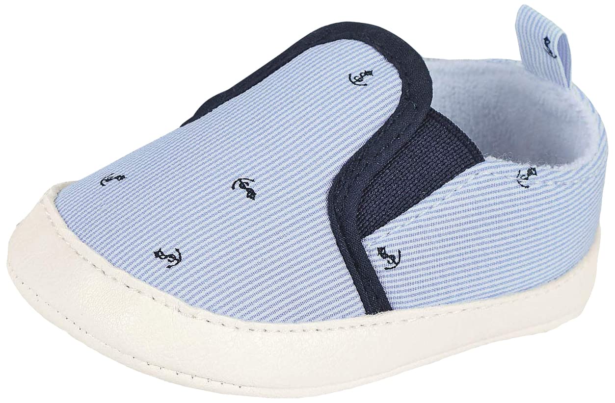 Sterntaler Baby Booties, Baby Boys’ Loafers, Blue (Himmel 325), 0.5 (16 EU)