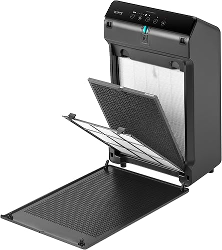 Vista 12 de WINIX Purificador de aire 5520 para habitación grande del hogar de hasta 1882 pies cuadrados en 1 hora con monitor de calidad del aire, True HEPA