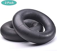 Vista 2 de AR-PRO Tubo interior de repuesto resistente de 13 x 6.50-6 pulgadas con vástago de válvula recto TR-13 (paquete de 2) – para carretillas, Razor Quad