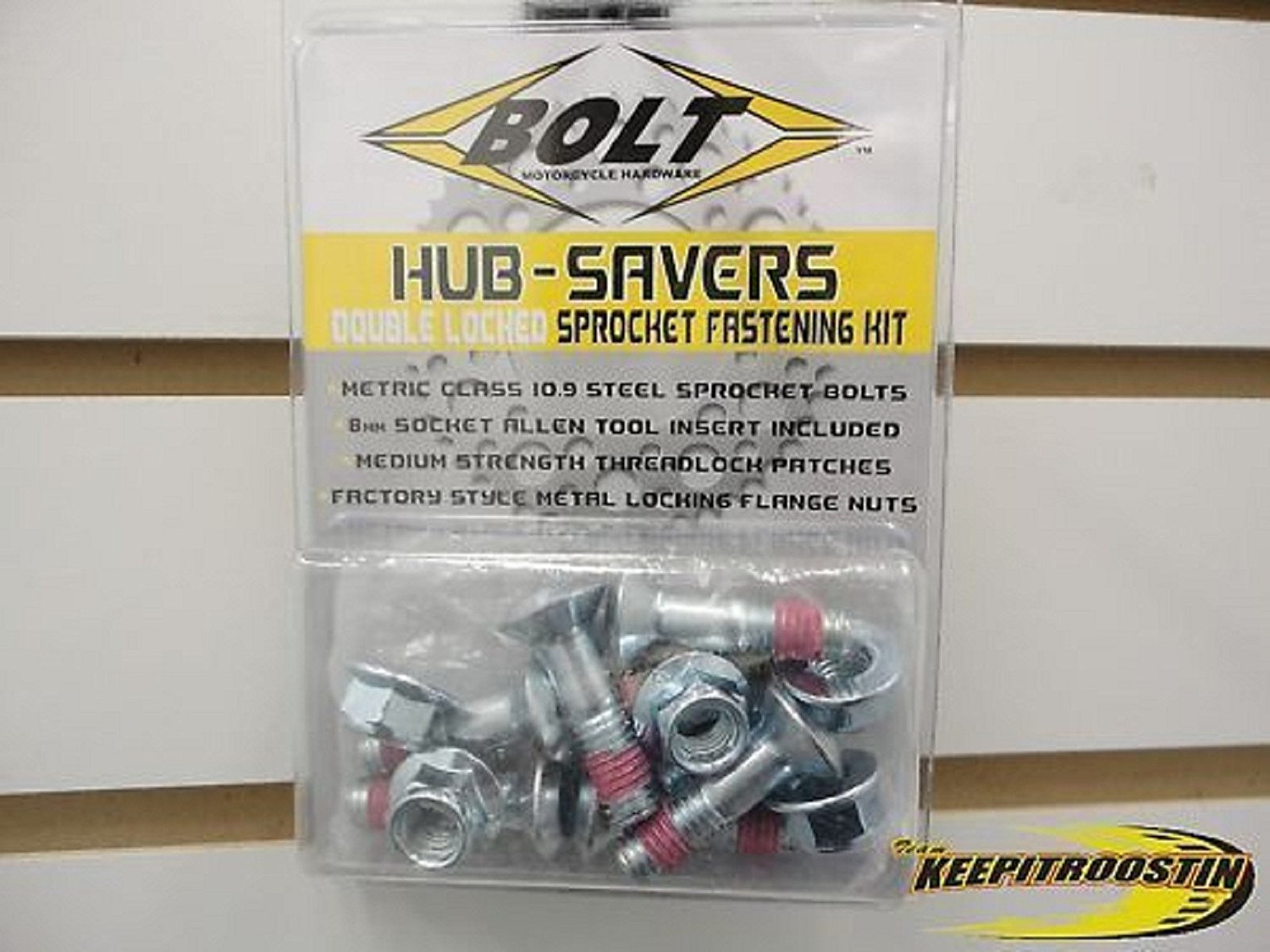 Rear Wheel Sprocket Bolts and Free Sticker Fits Kawasaki Kx Kdx Klx