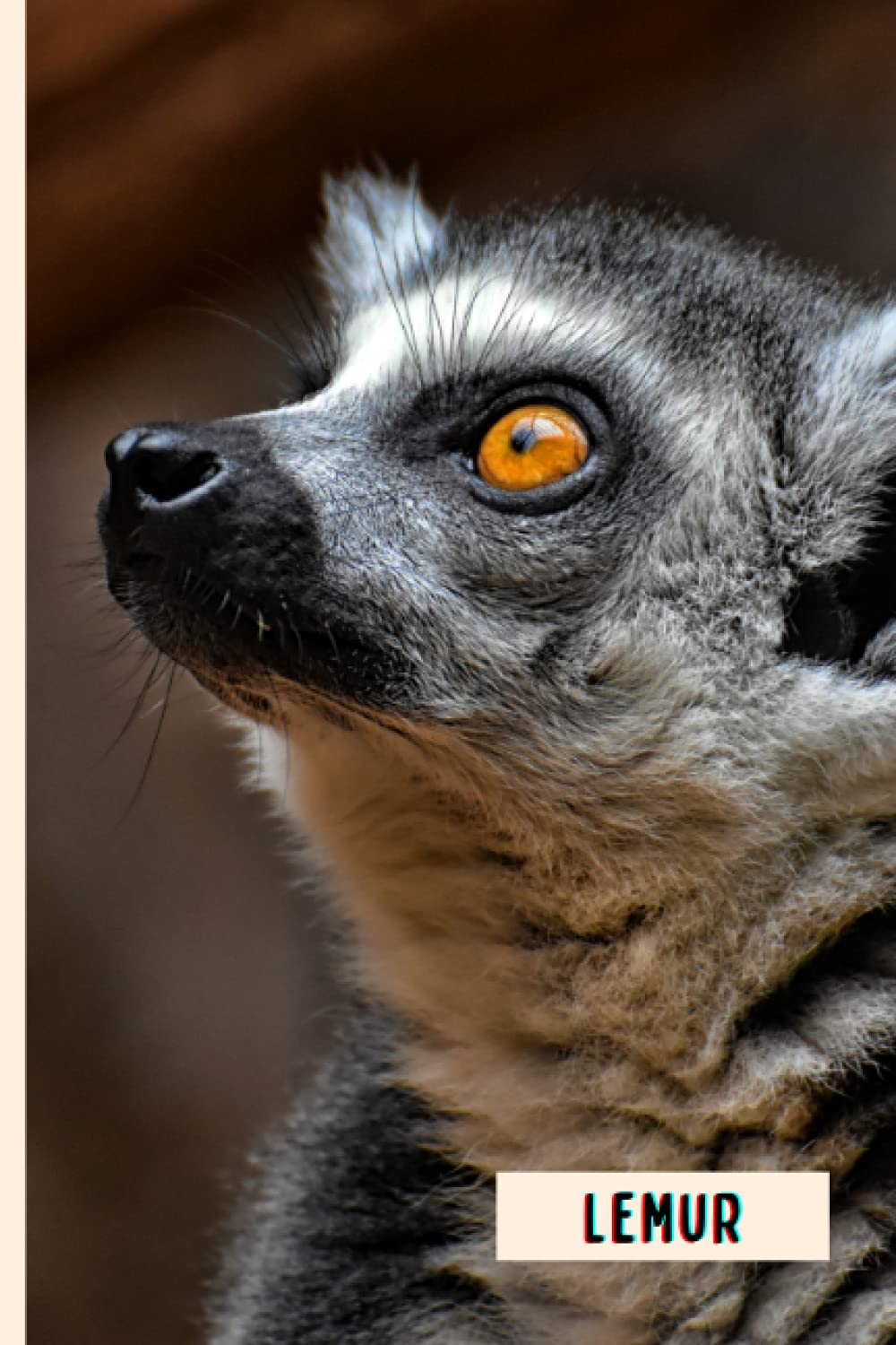 Lemur: Composition Notebook For Lemur Lovers , Lemur Lined Journal ,6x9 Inches , 110 Pages ,Lemur Diary