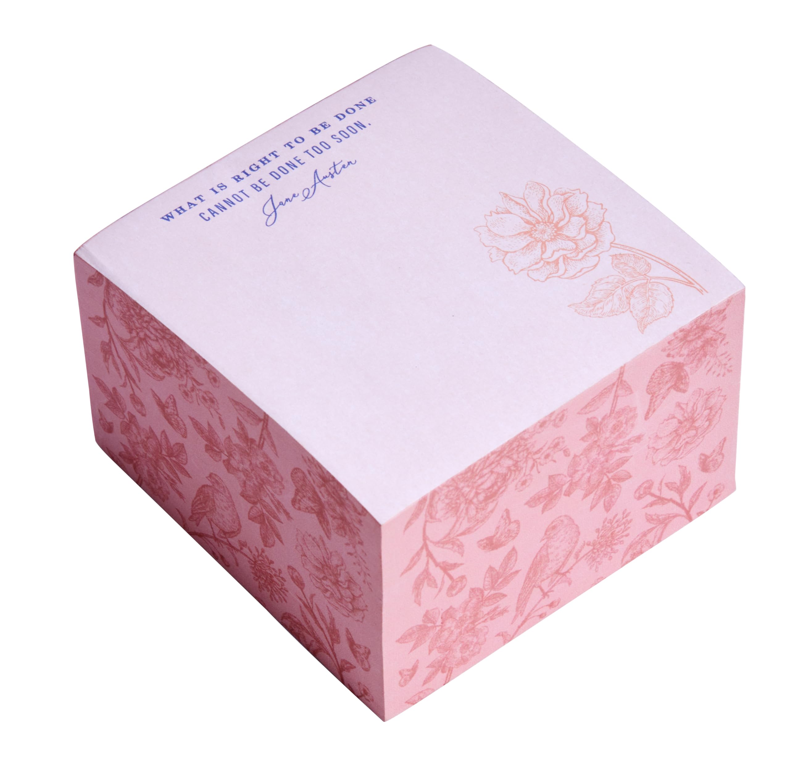 Jane Austen: What Is Right To Be Done Memo Cube (JA Memo Cubes)