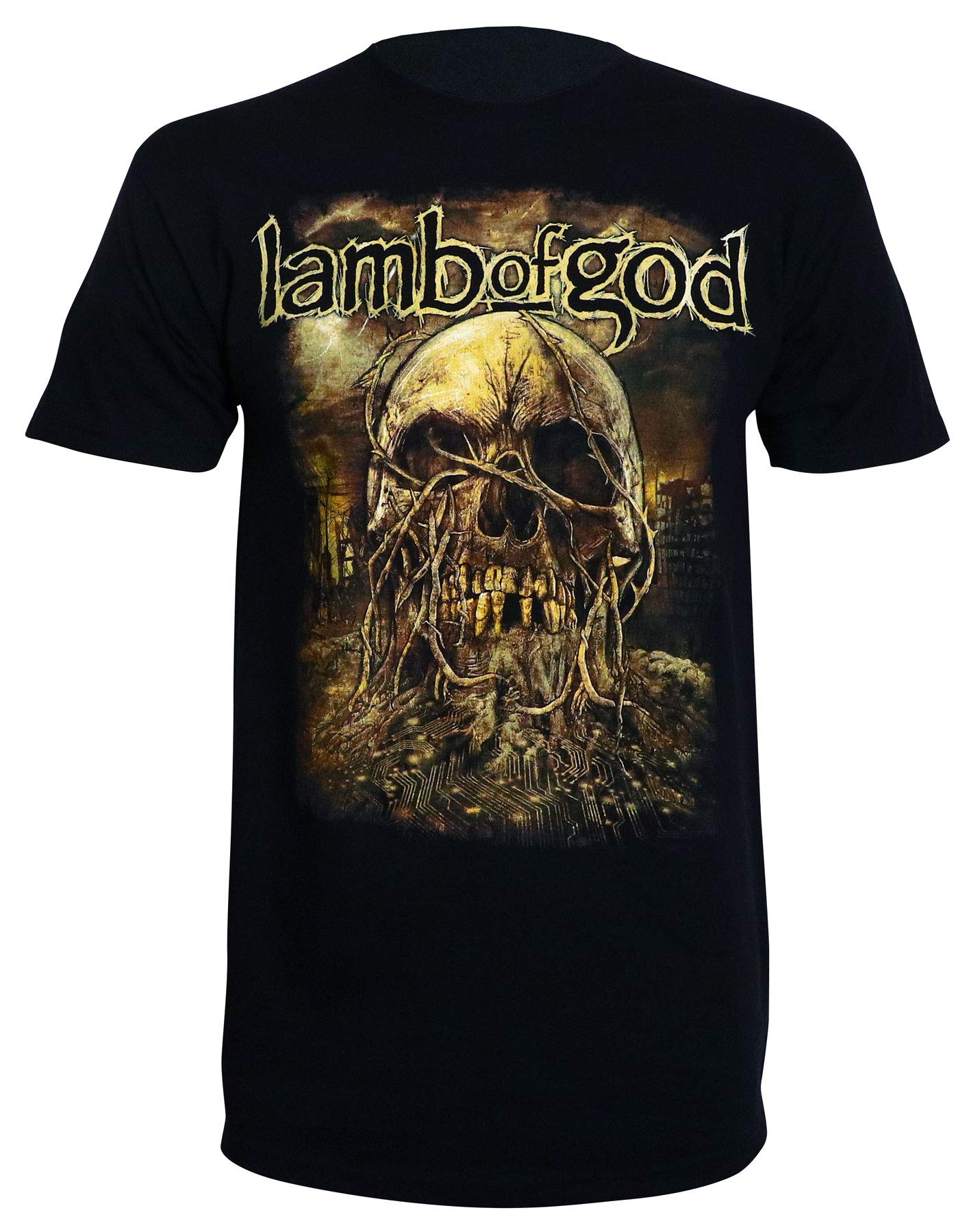 Lamb of GodMen's Vineskull T-Shirt Black