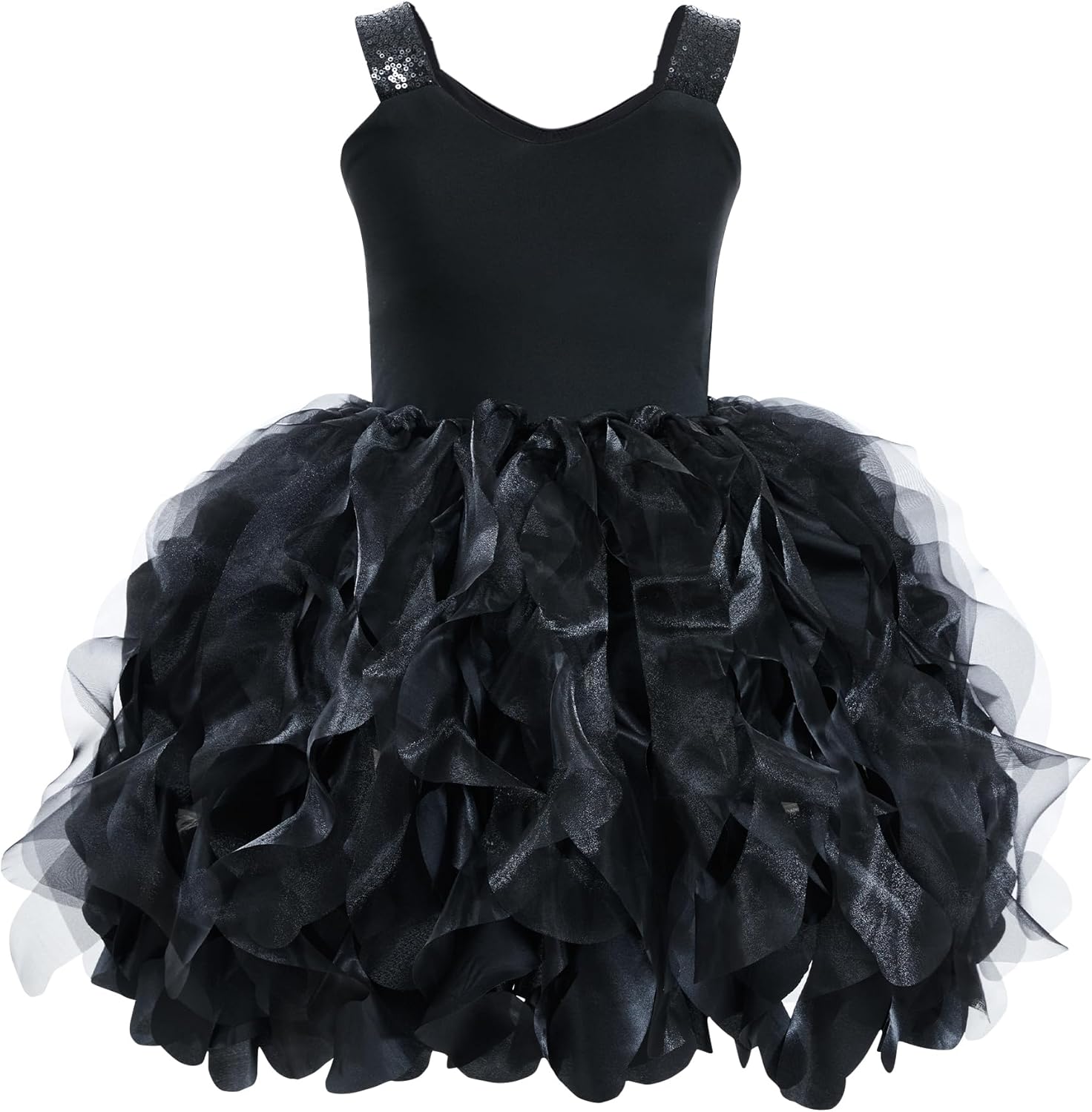 Tutu Dress for Girls Sparkly Sequin Tulle Princess Birthday Party Dress for Toddler Girls Prom Sneaker Ball Gown - Image 5