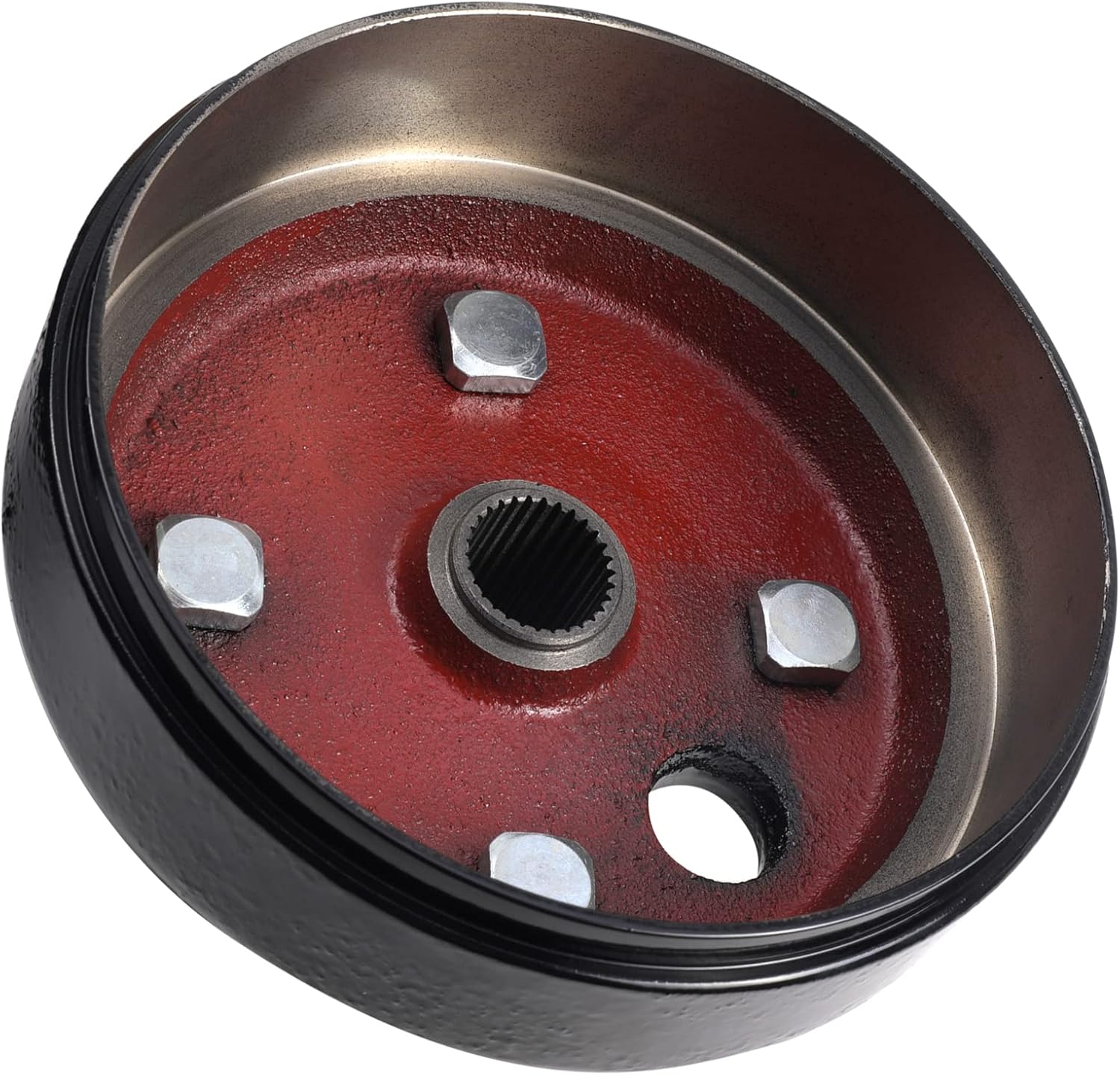 Roykaw EZGO Brake Hub Drum w/30 Teeth Die Casting Fine Splined for 1991-up 4 Cycle Gas Golf Cart Models, Replaces OEM # 21807-G1, 21807G1, 41843-94