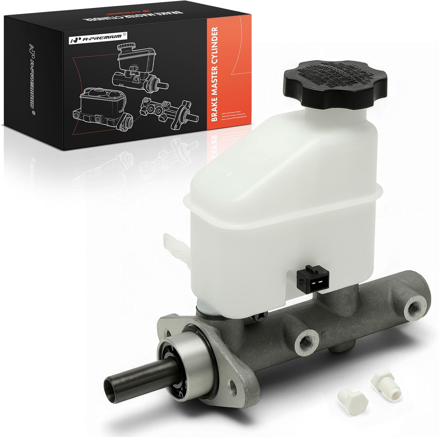 A-Premium Brake Master Cylinder with Reservoir and Sensor Compatible with Hyundai Vehicles - Elantra 2006 2007 2008 2009 2010