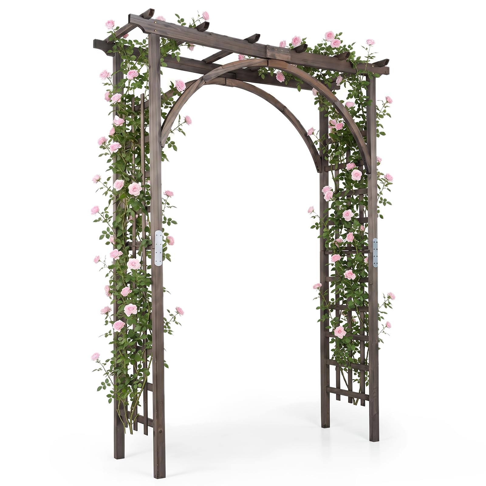 Giantex 85 Garden Arch Trellis
