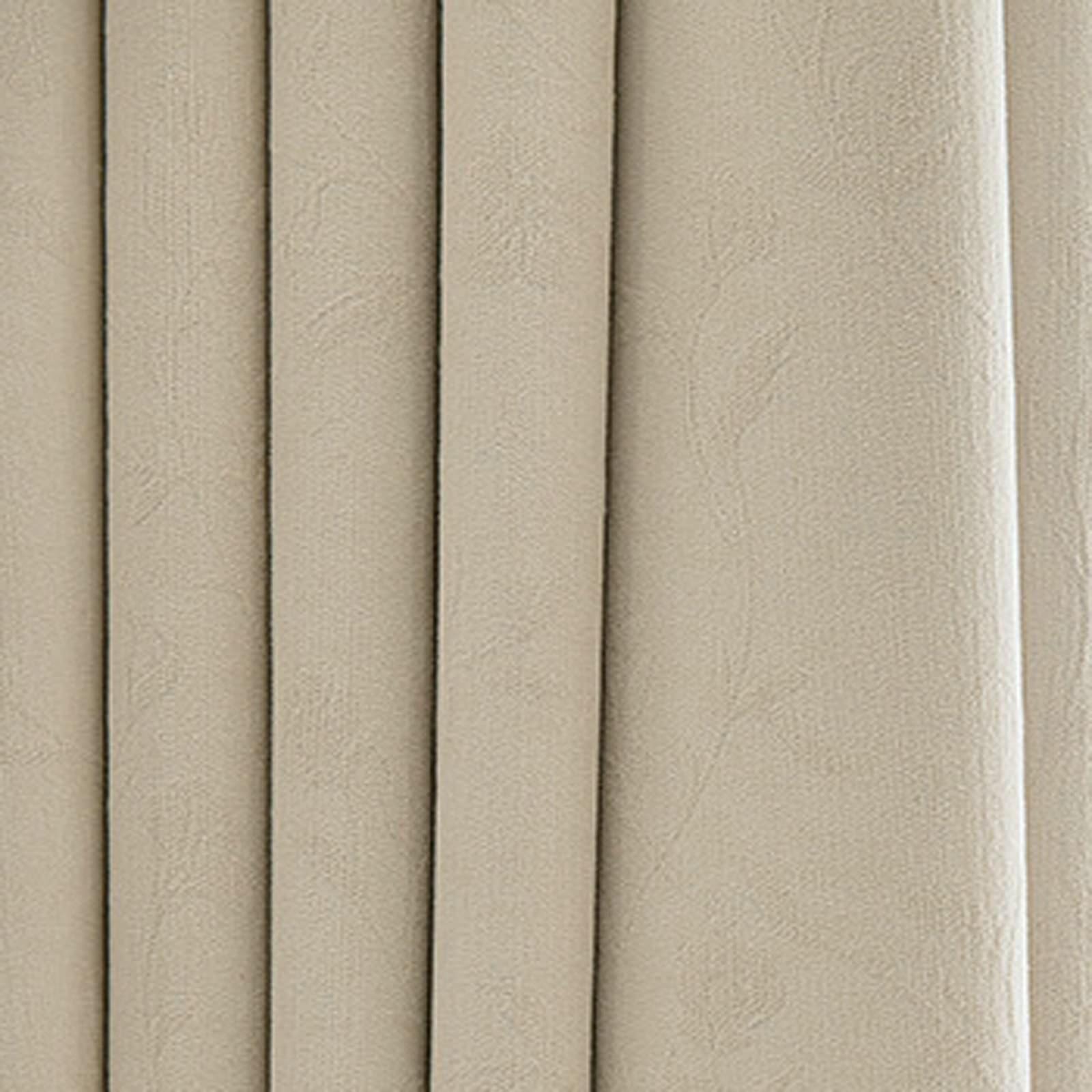 Rideaux oeillets beige 107x229 cm | Double rideau polyester uni salon et chambre
