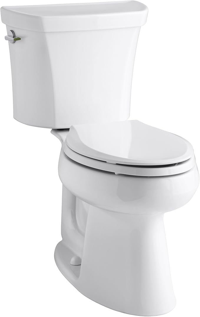 KOHLER 39890 Highline TwoPiece Comfort Height Toilet with DualFlush