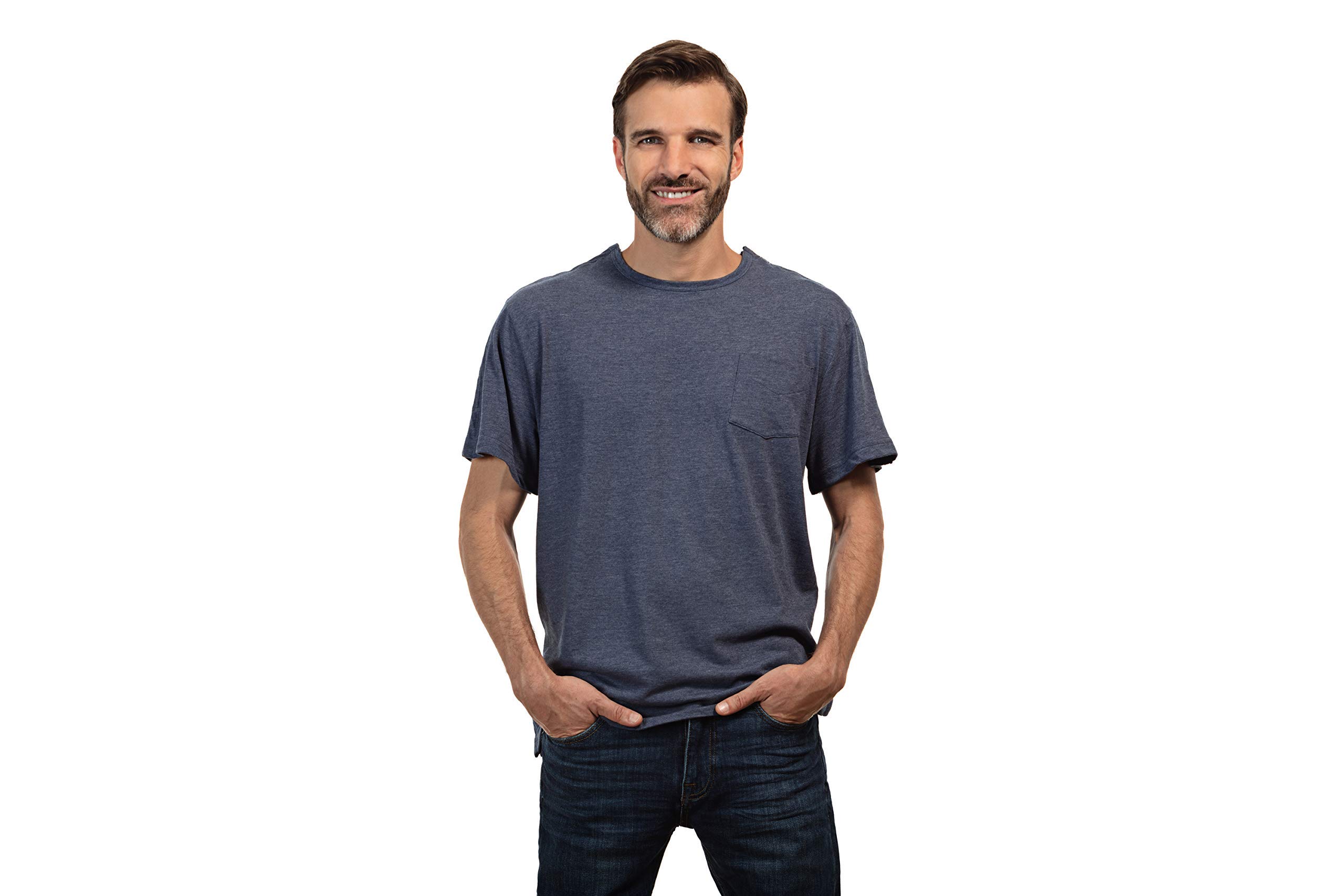 MAI We CareMAI Post Shoulder Surgery Shirts | Chemo Clothing | Short Sleeve Shirt Men