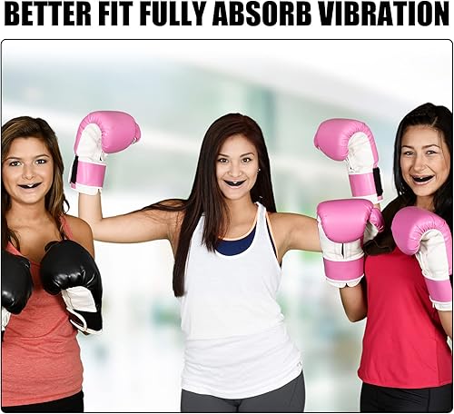 Miniatura 6 de Frienda 5 protectores bucales deportivos para adultos y jóvenes, para boxeo, baloncesto, fútbol, hockey, karate, 5 unidades