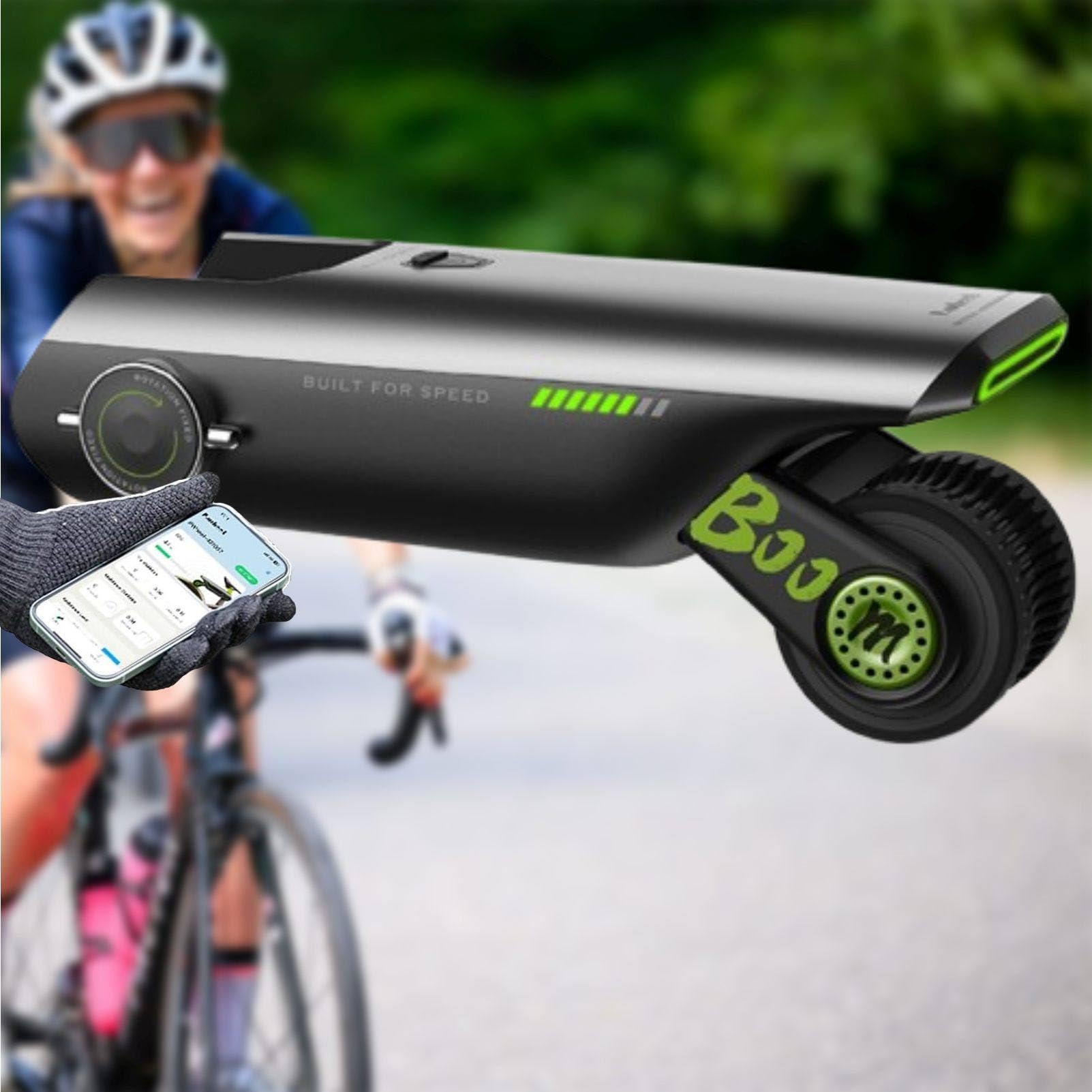 Kit di conversione per Bici elettrica da Donna, Amplificatore per Bicicletta, di pedalata assistita Leggero da 2 kg con Controllo Tramite App per Gli spostamenti quotidiani
