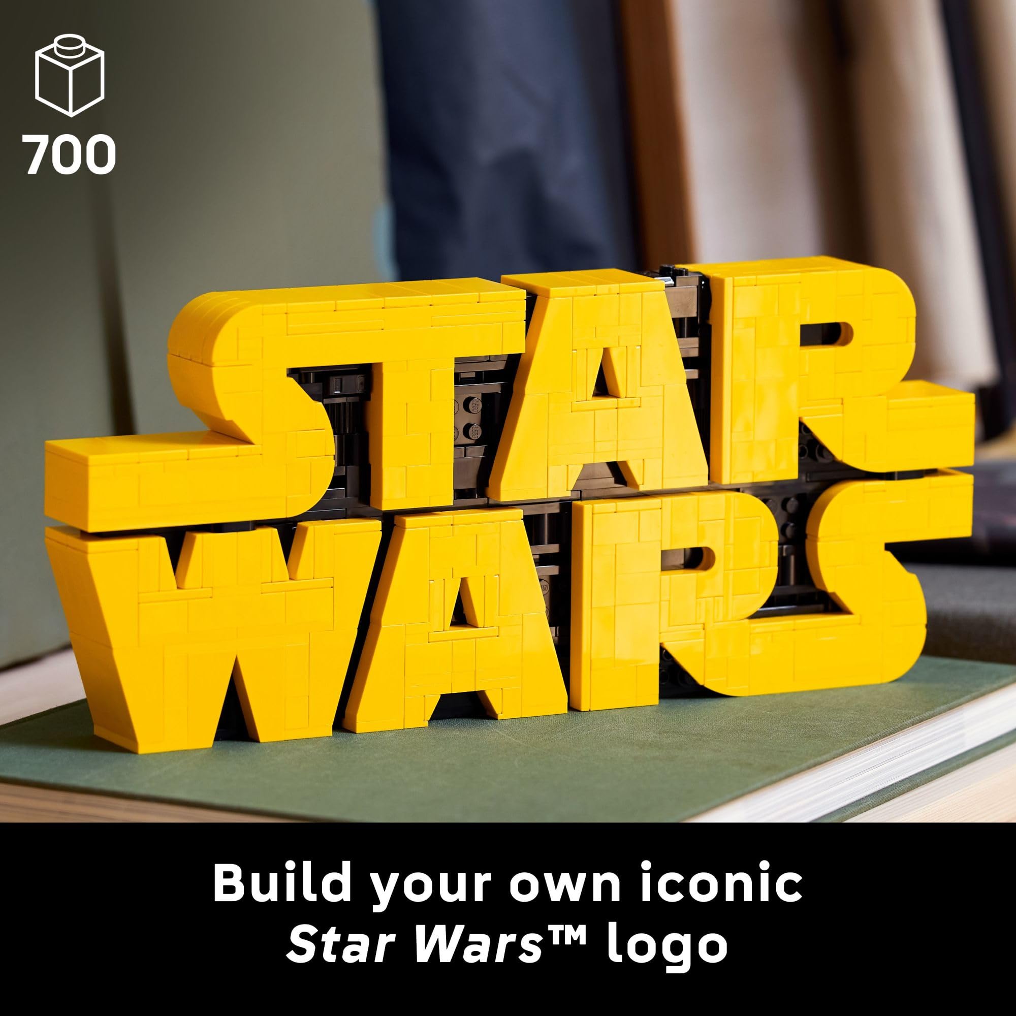 Amazon.com: LEGO Star Wars Brick-Built Star Wars Logo - Building